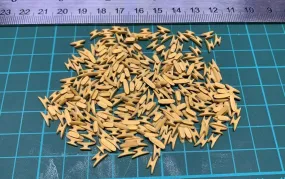 8mm Boxwood Cleats 12/bag