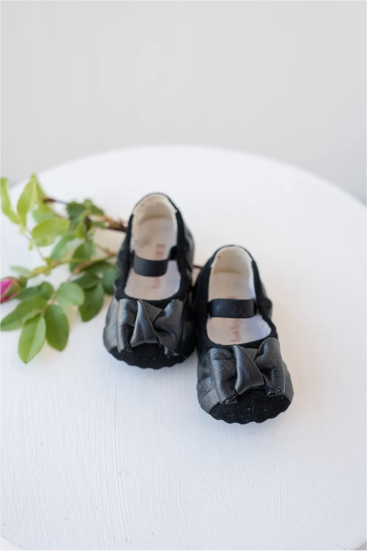 Baby Bloch Ballet Flats Adonise in Black BB1100 *