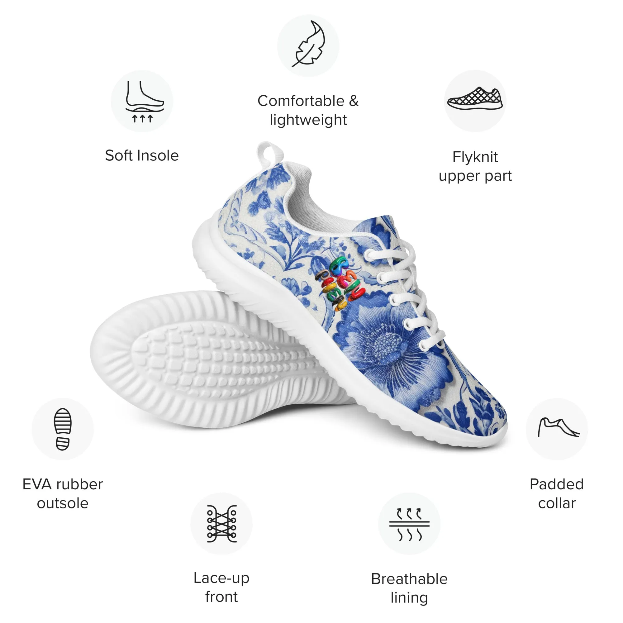 Ben Phen Delft Ware Shoes