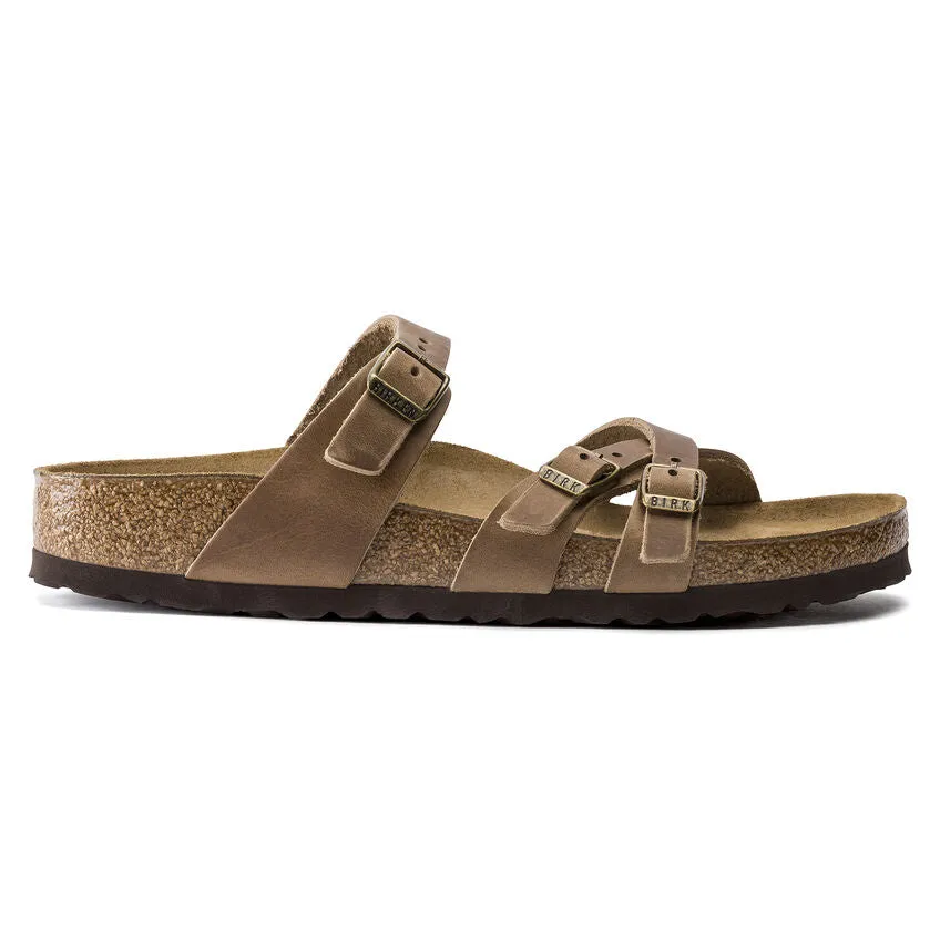 BIRKENSTOCK FRANCA TOBACCO OILED LEATHER