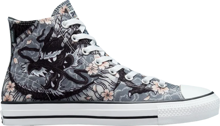 Converse Chuck Taylor All Star Pro High Tattoo Art sneakers, gray