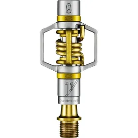 Crank Brothers Egg Beater 11 Pedals - Dual Sided Clipless, Titanium, 9/16", Gold