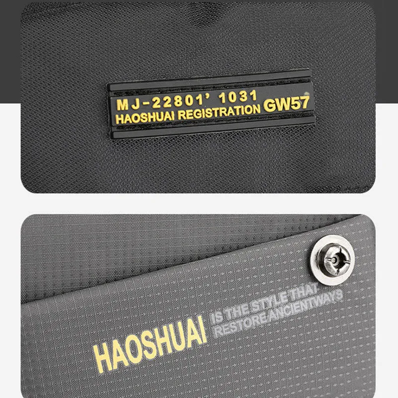 Crossbody Bag For Men Casual Daily Commute Waterproof Nylon Bag