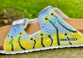 Custom Flower Birkenstock Arizona