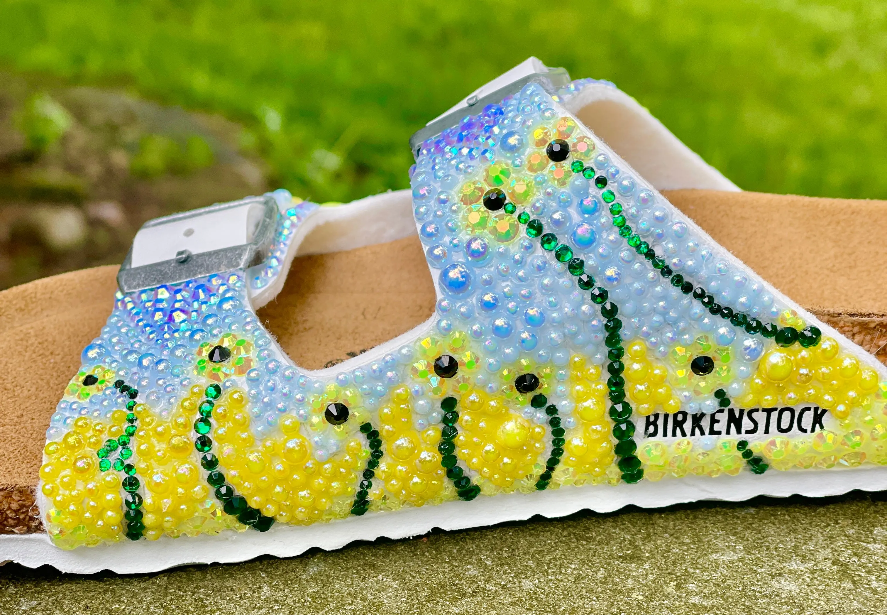 Custom Flower Birkenstock Arizona