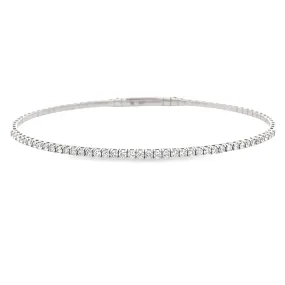 Flexible Diamond Bangle