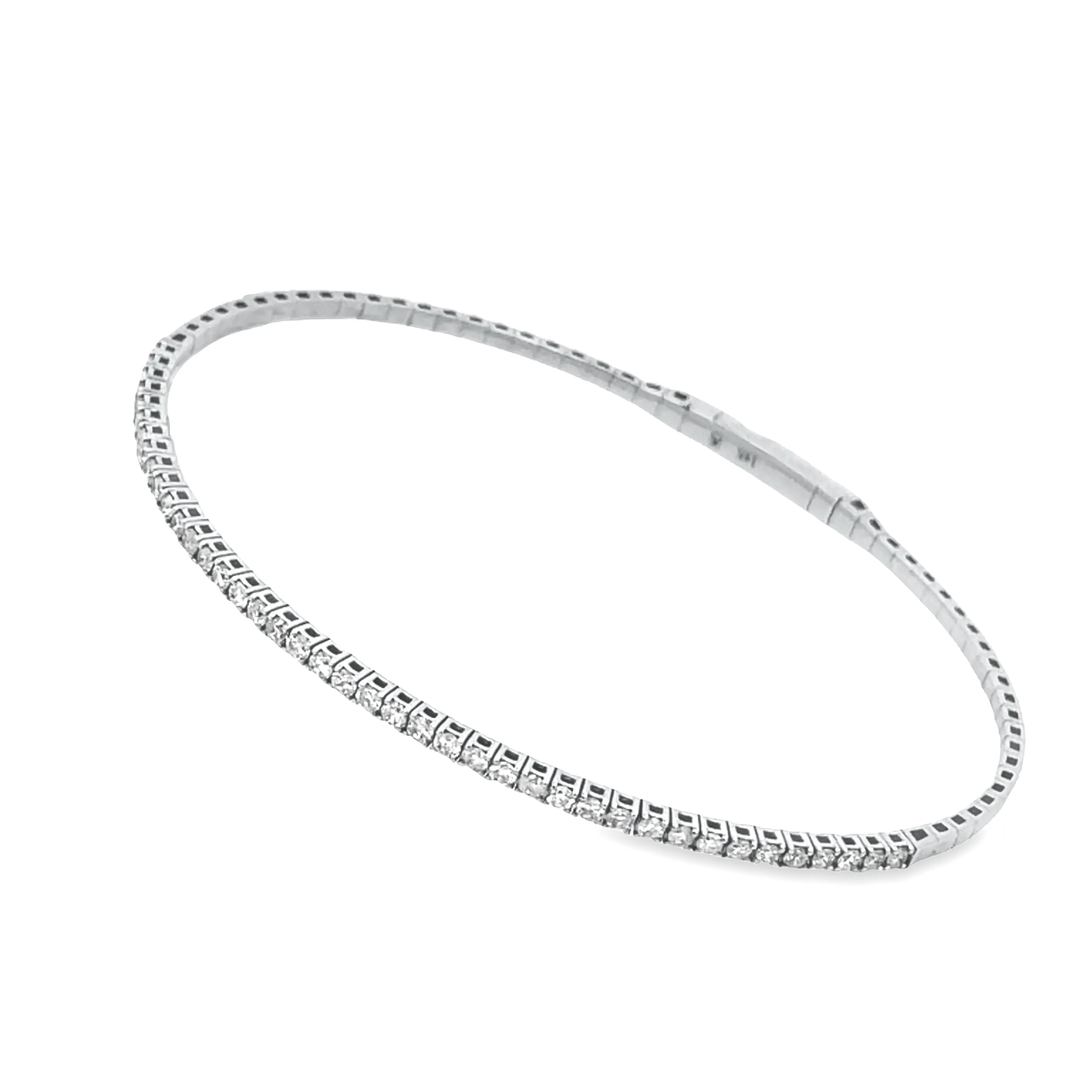 Flexible Diamond Bangle