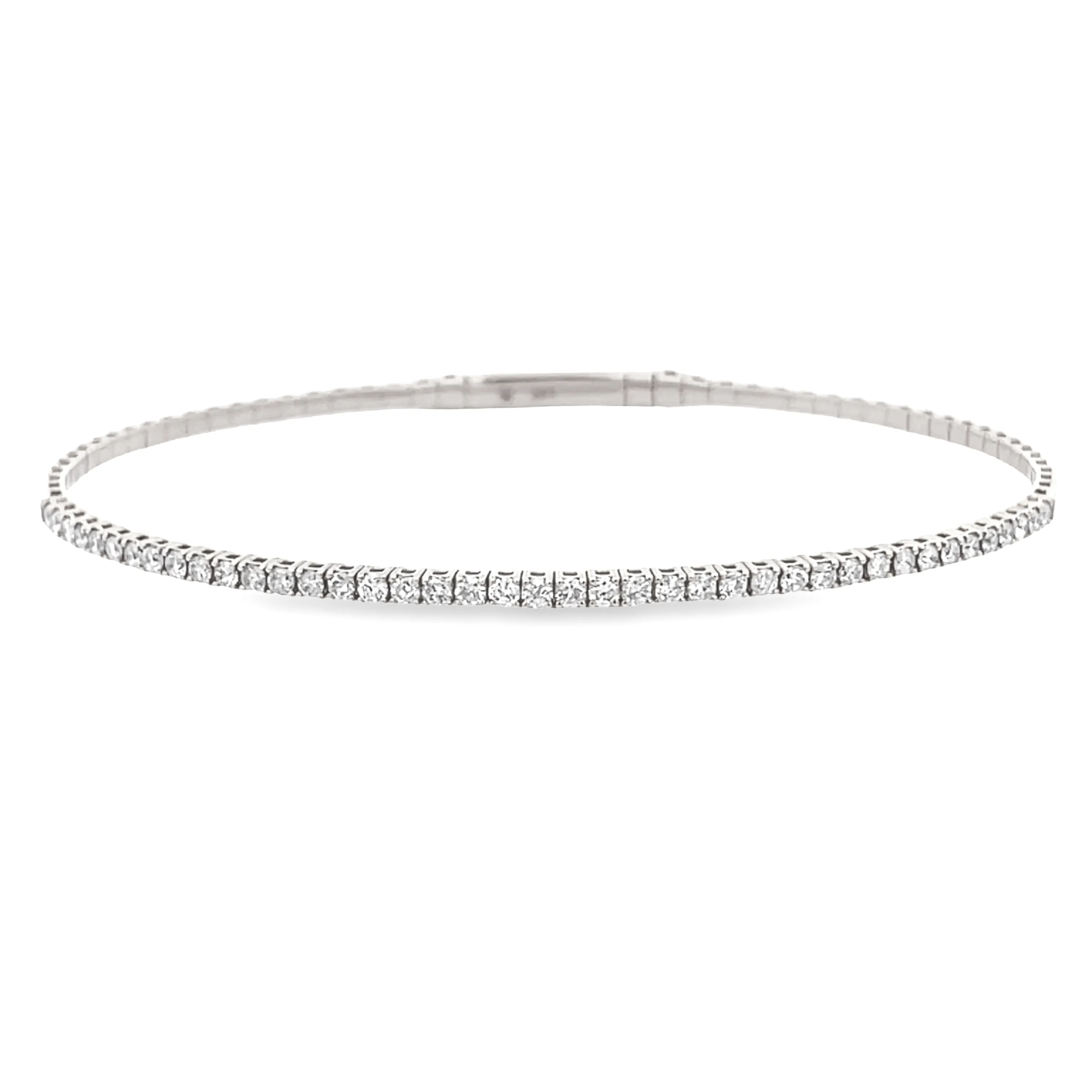Flexible Diamond Bangle