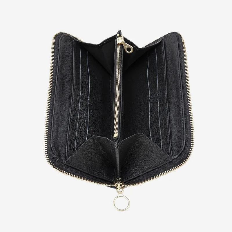 Floral Dynamic Leather Wallet