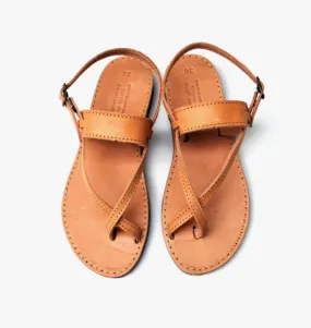 NIKOLA BACKSTRAP SANDAL - NATURAL TAN