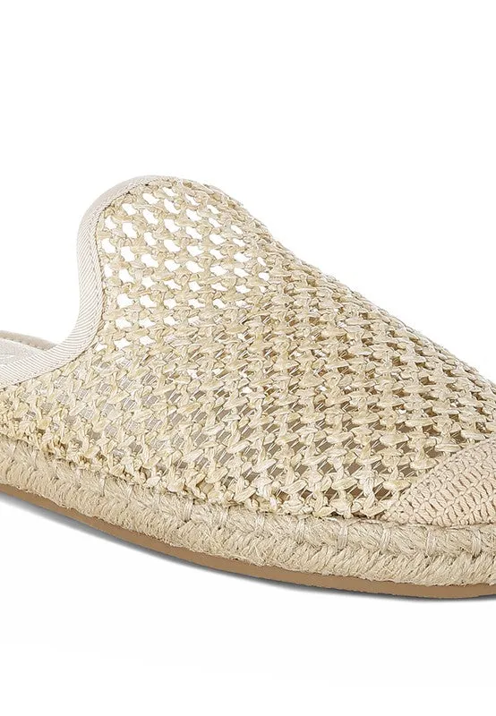 Nongai Raffia Espadrilles Mules for Effortless Summer Style