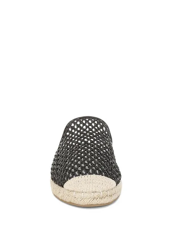 Nongai Raffia Espadrilles Mules for Effortless Summer Style