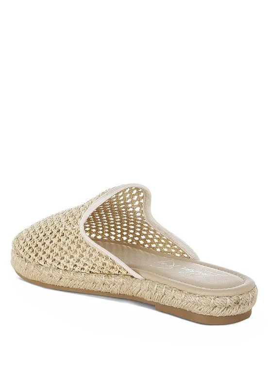 Nongai Raffia Espadrilles Mules for Effortless Summer Style