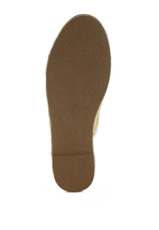 Nongai Raffia Espadrilles Mules for Effortless Summer Style