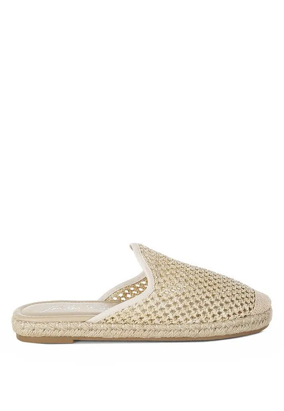 Nongai Raffia Espadrilles Mules for Effortless Summer Style