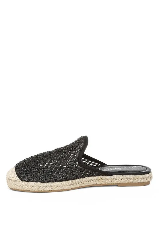Nongai Raffia Espadrilles Mules for Effortless Summer Style