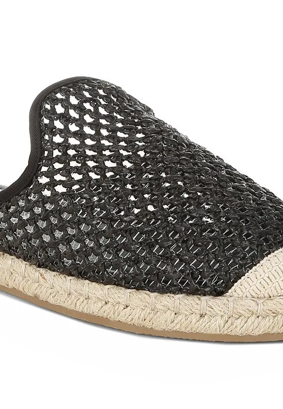Nongai Raffia Espadrilles Mules for Effortless Summer Style