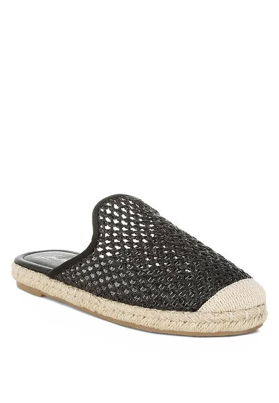 Nongai Raffia Espadrilles Mules for Effortless Summer Style