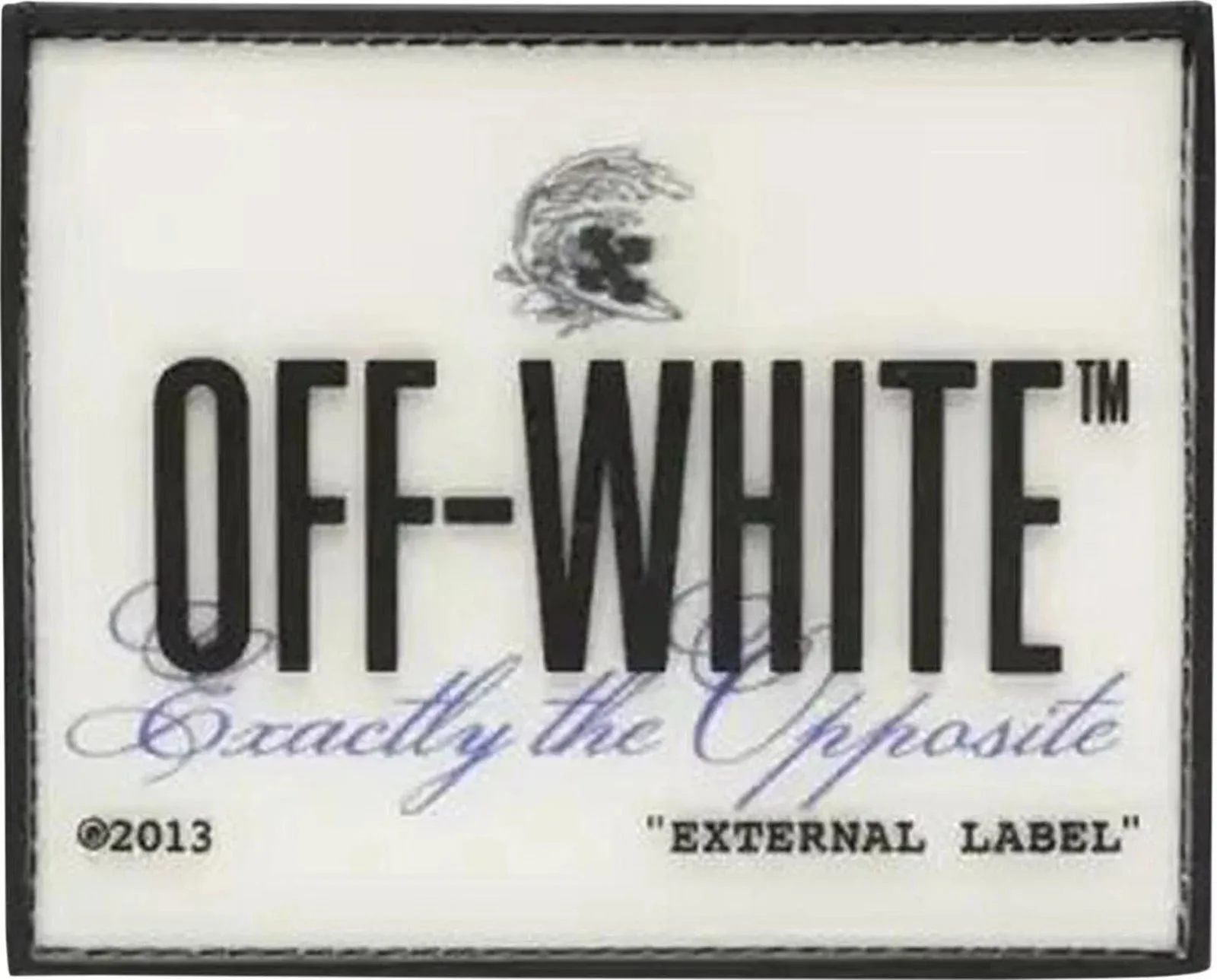 Off-White Exactly The Opposite-Print Cardholder