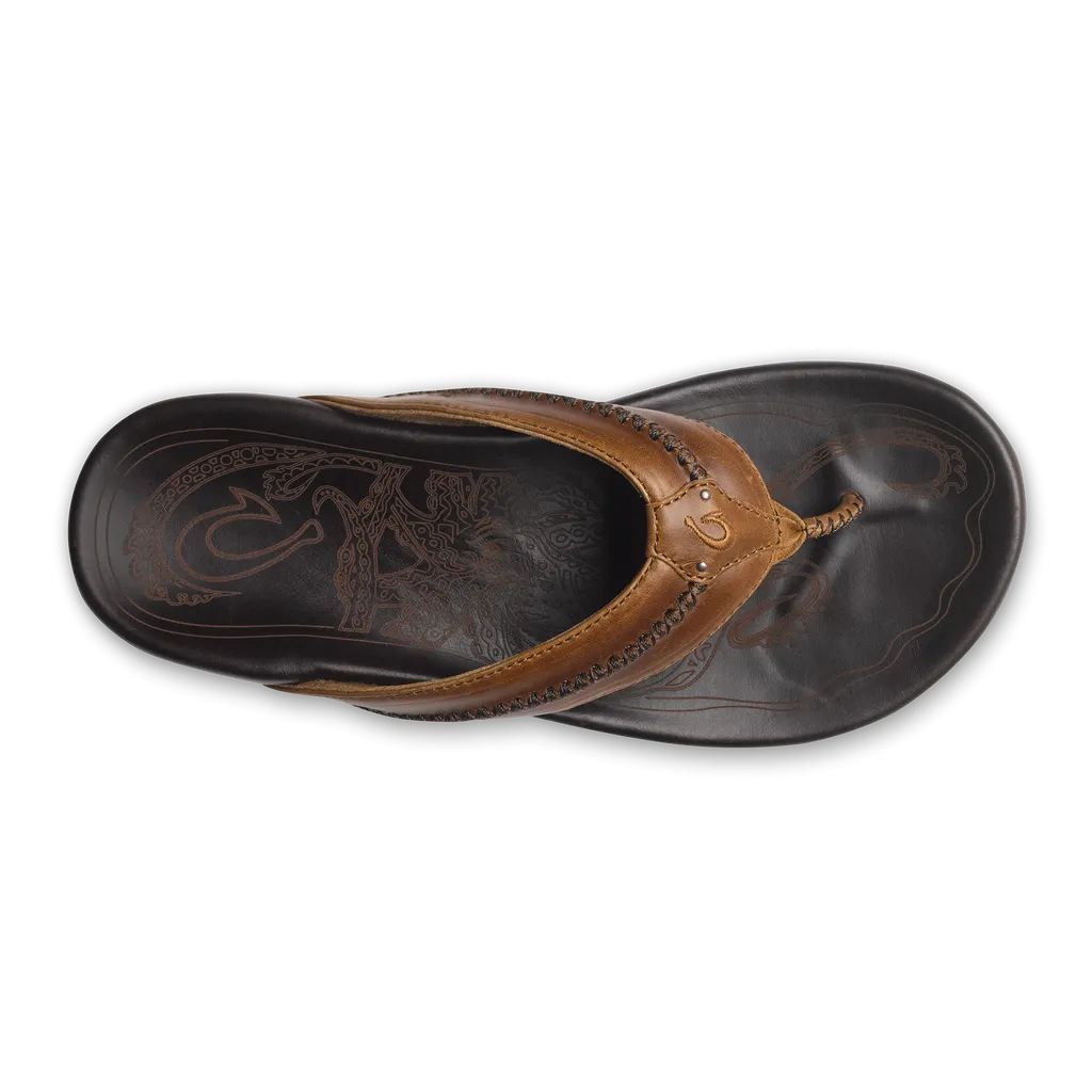 Olukai Mea Ola - Tan/ Dark Java
