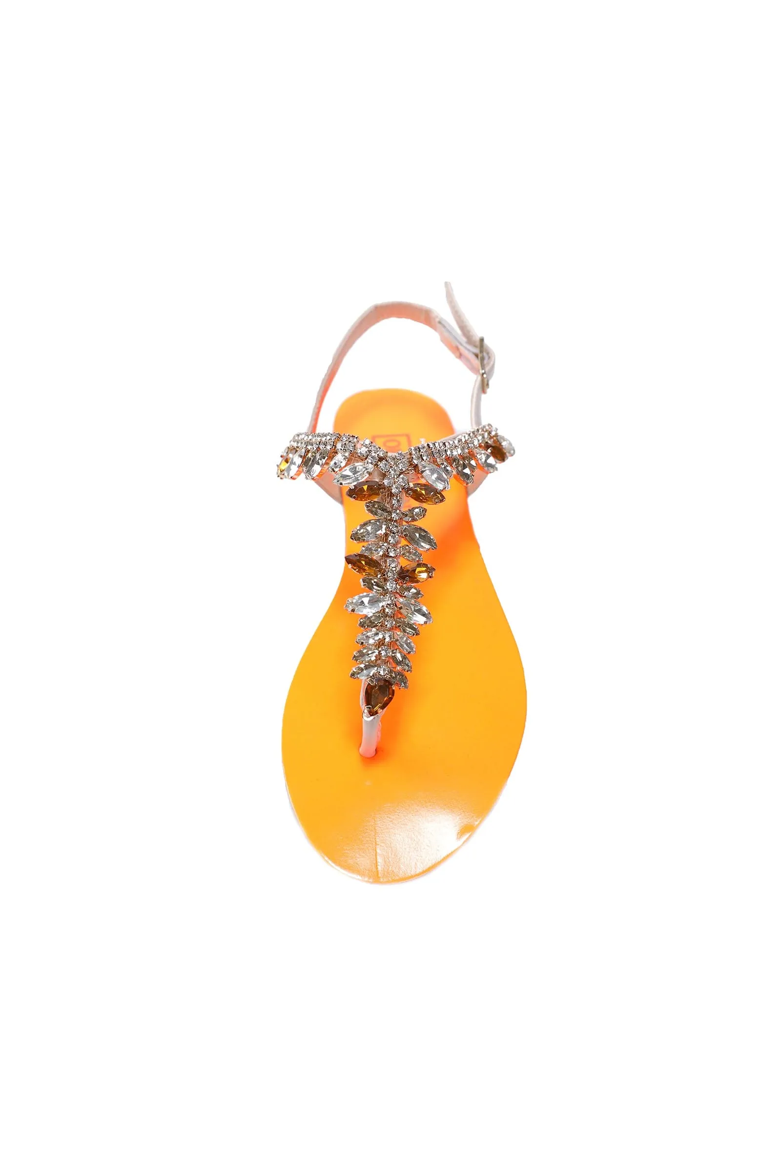 Ventutto Rio  Crystal Cluster T-Strap Sandal